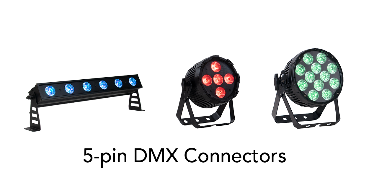 Key Event Lighting Products Landing With 5-pin Connectors