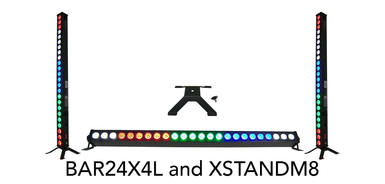 Event Lighting Lite BAR24X4L and XSTANDM8 Now Available