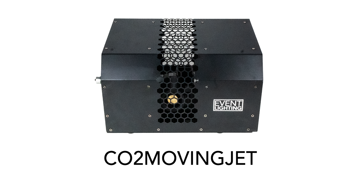 New Event Lighting CO2MOVINGJET Moving Head CO2 Jet