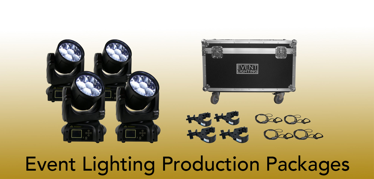 Event Lighting Launch Production Packages