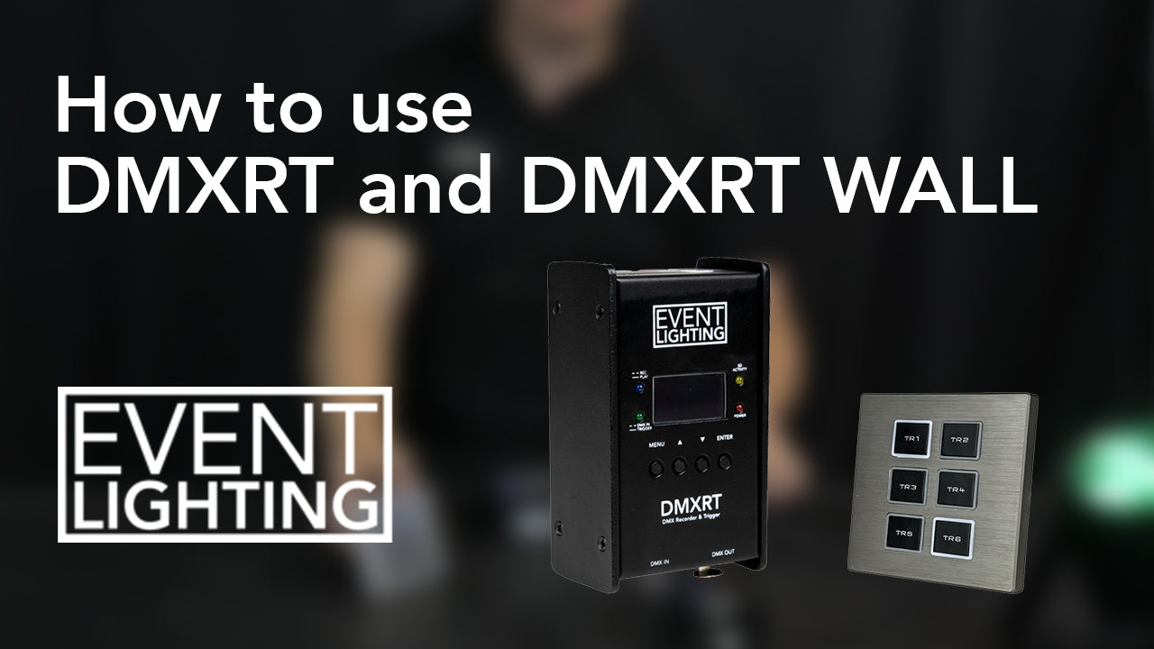 How to use DMXRT Recorder/Trigger with DMXRTWALL