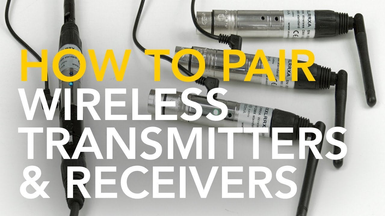 How to Pair and Unpair Wireless Transmitters and Receivers