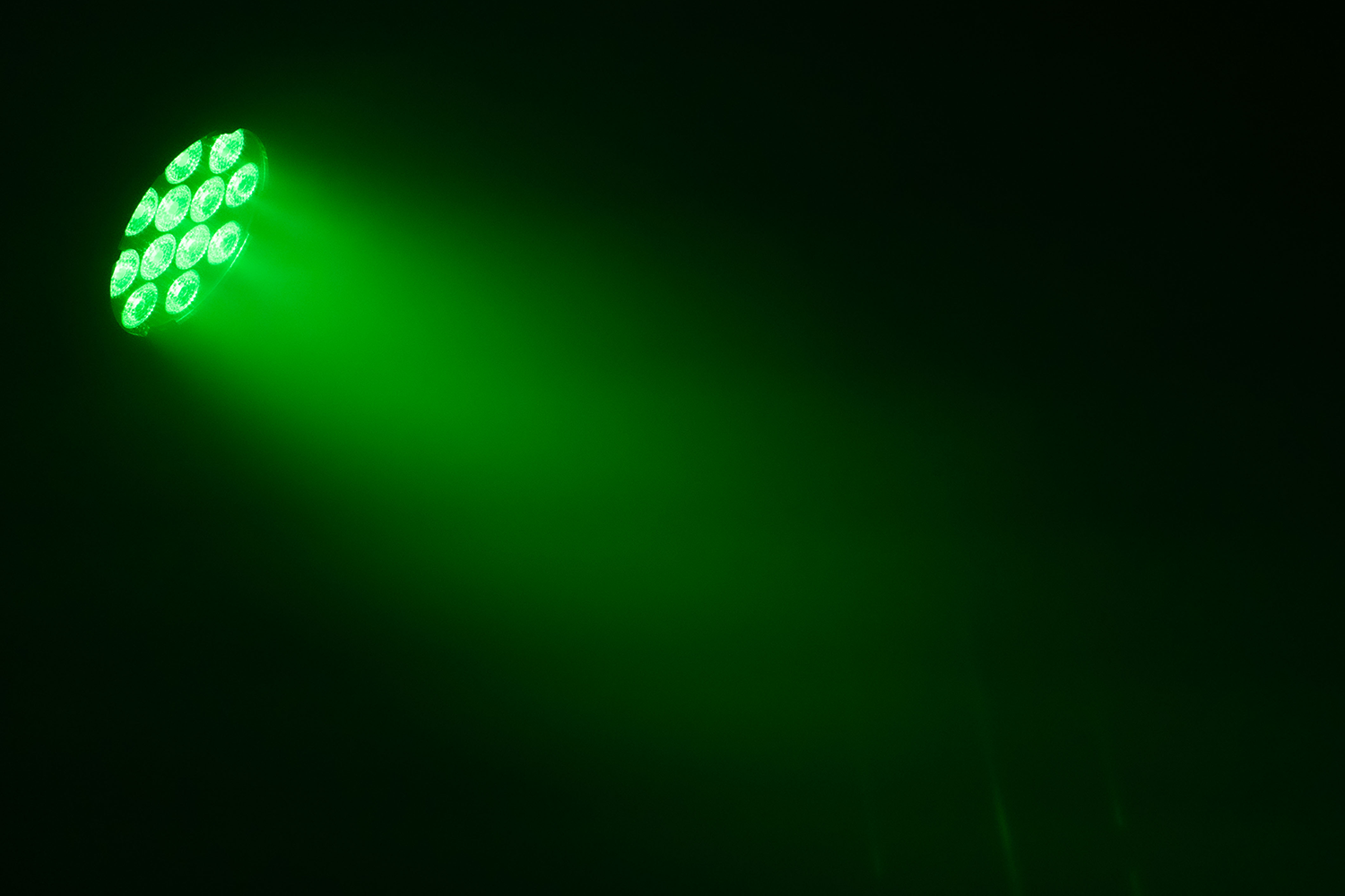Event Lighting PAR12X12W parcan green effect