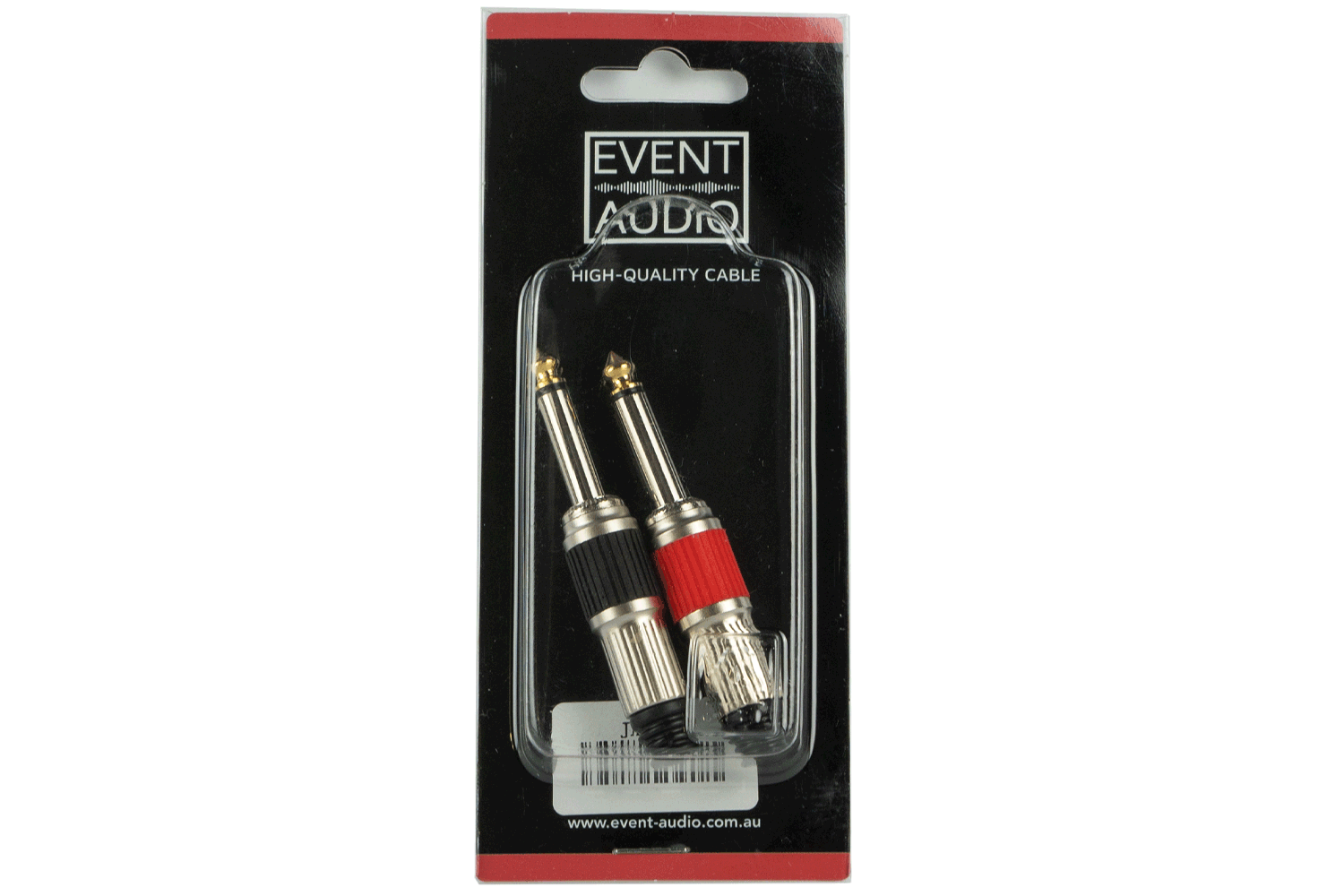 Event Audio JACKTS - Pair of Jack TS Male Plugs packaging