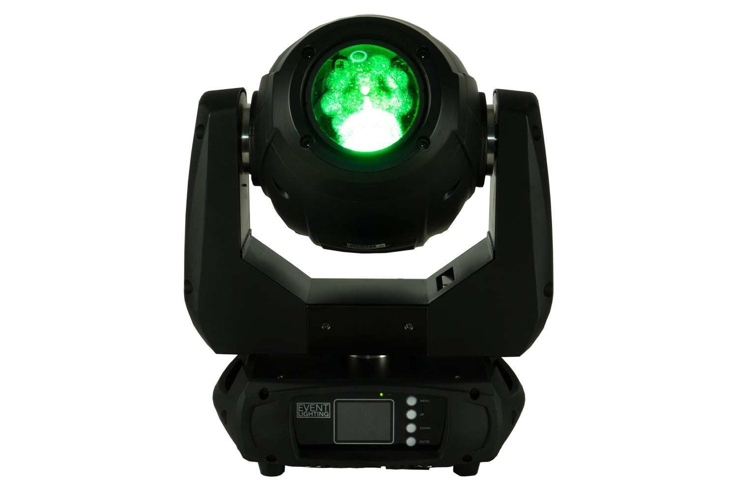 Event Lighting Lite LM250 Moving Head, front, green