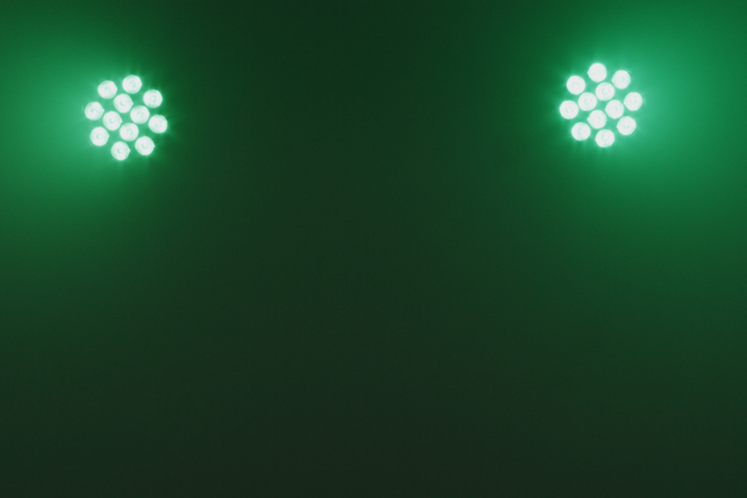 Event Lighting PAR12X12W parcan green effect