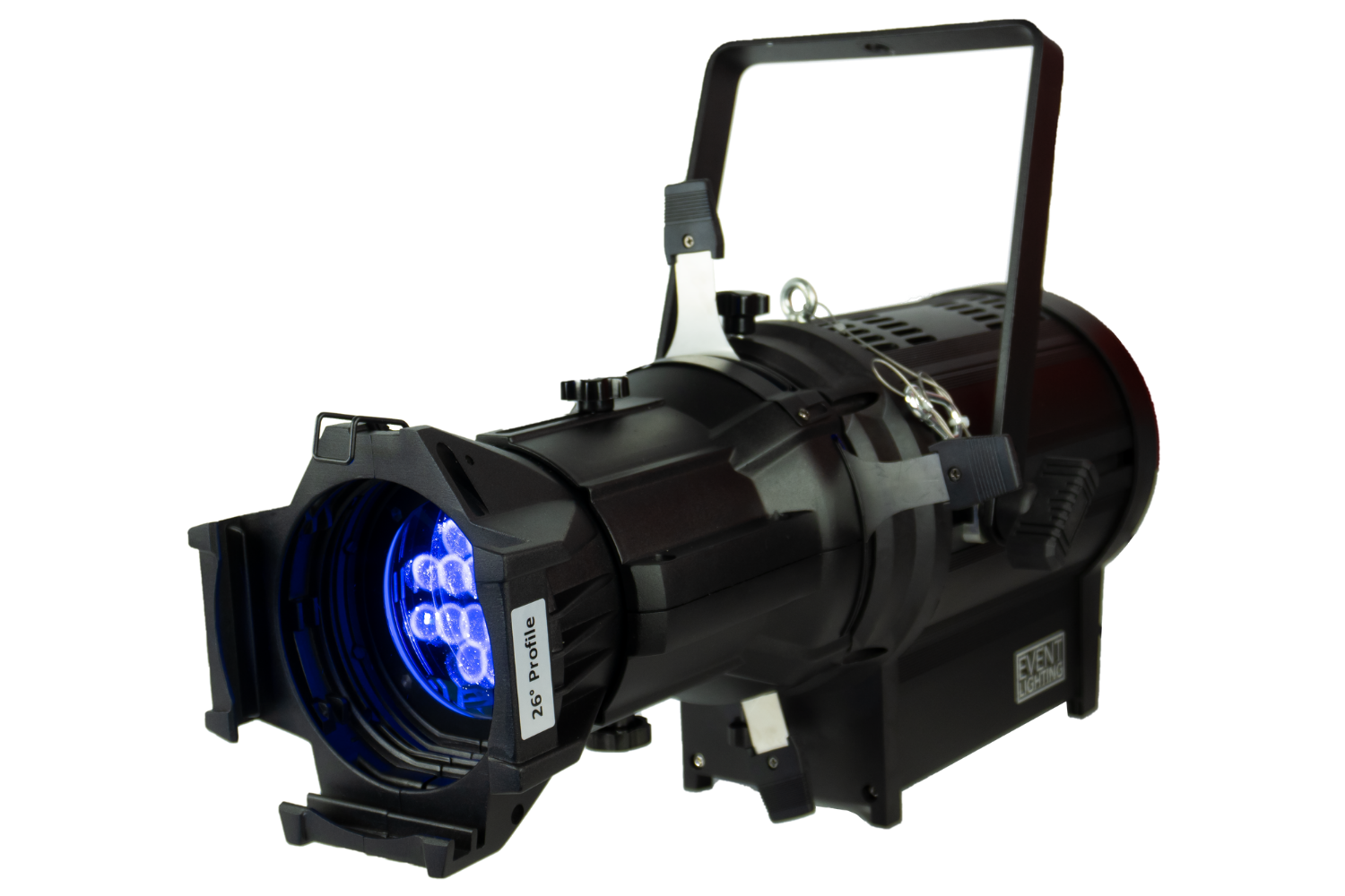 Event Lighting PS200LEFC 200W RGBL Profile Spot Light Engine Blue
