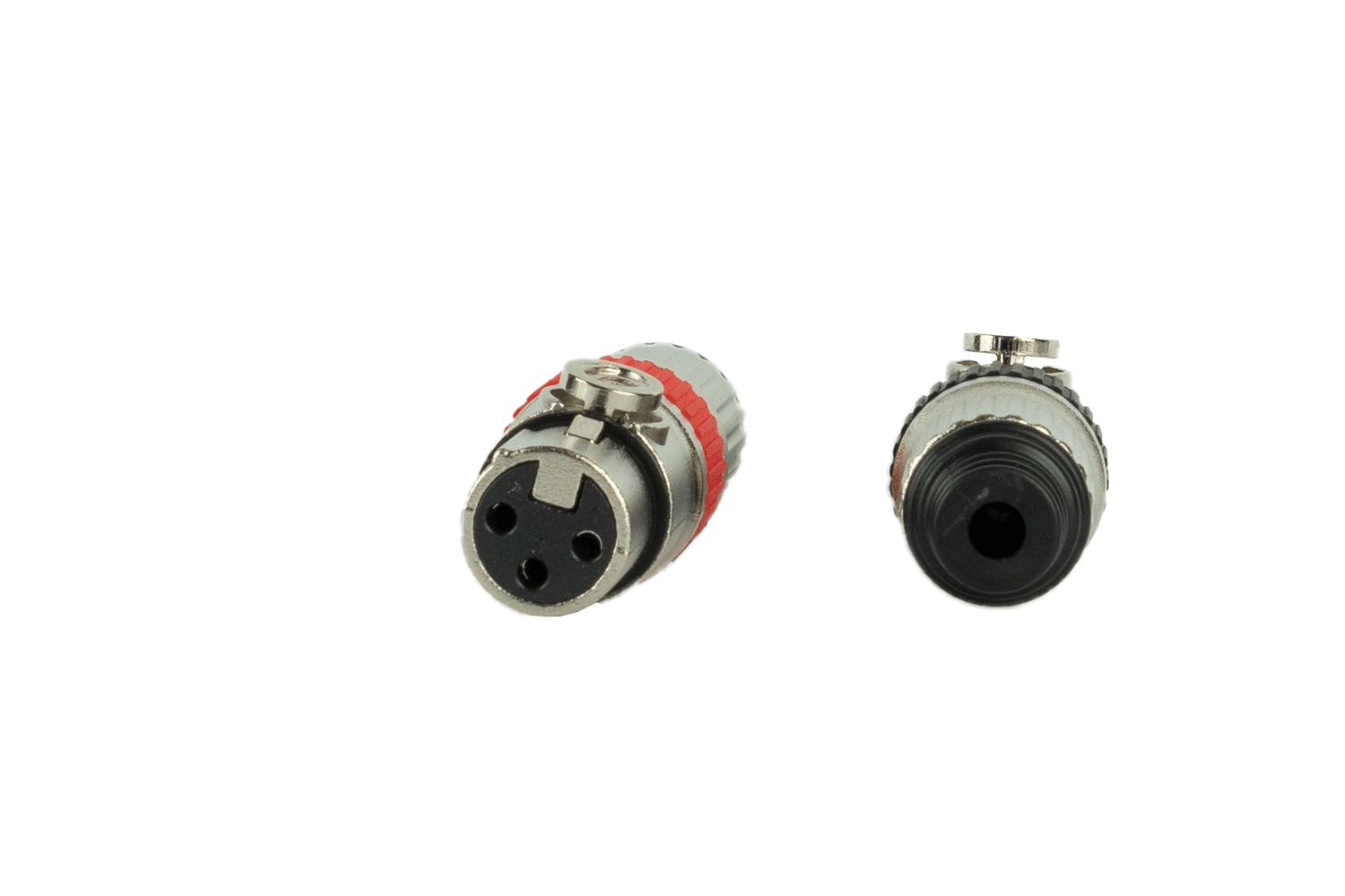 Event Audio XLRM - Pair of XLR 3 Pin Male Audio Plugs top view 