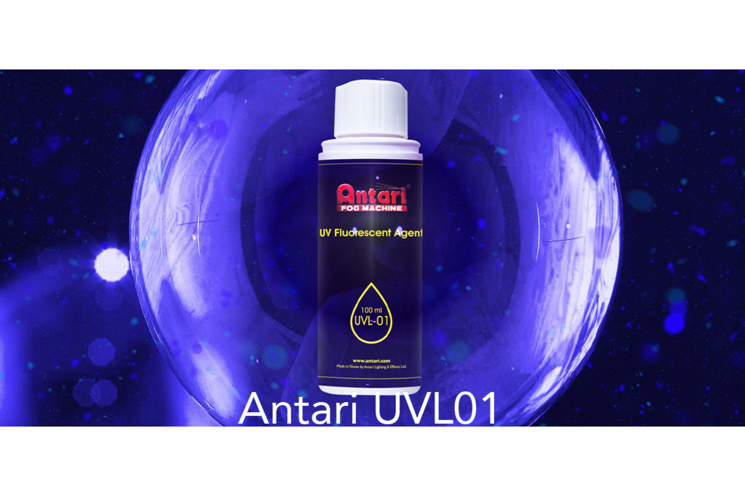 New FX Consumable Just landed! Antari UVL01 UV Fluorescent Agent! In Stock Now!
