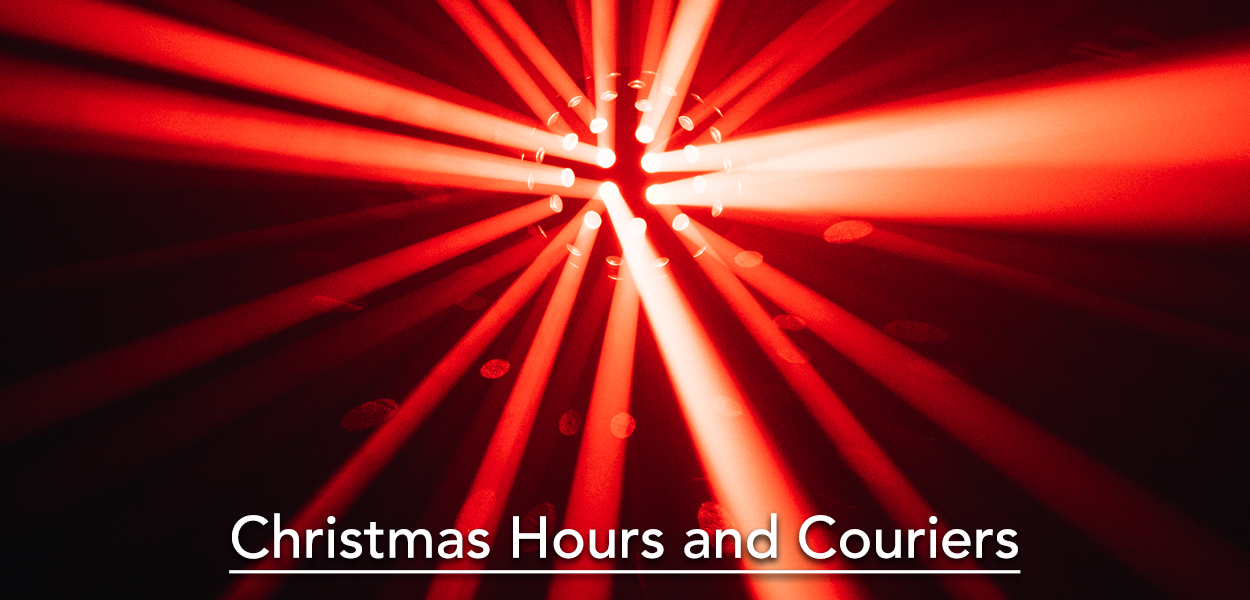 Christmas Hours and Couriers