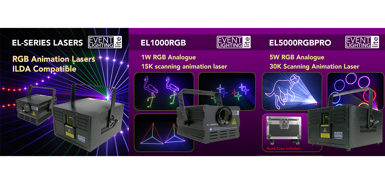 Product Spotlight - Event Lighting Lasers in Stock!