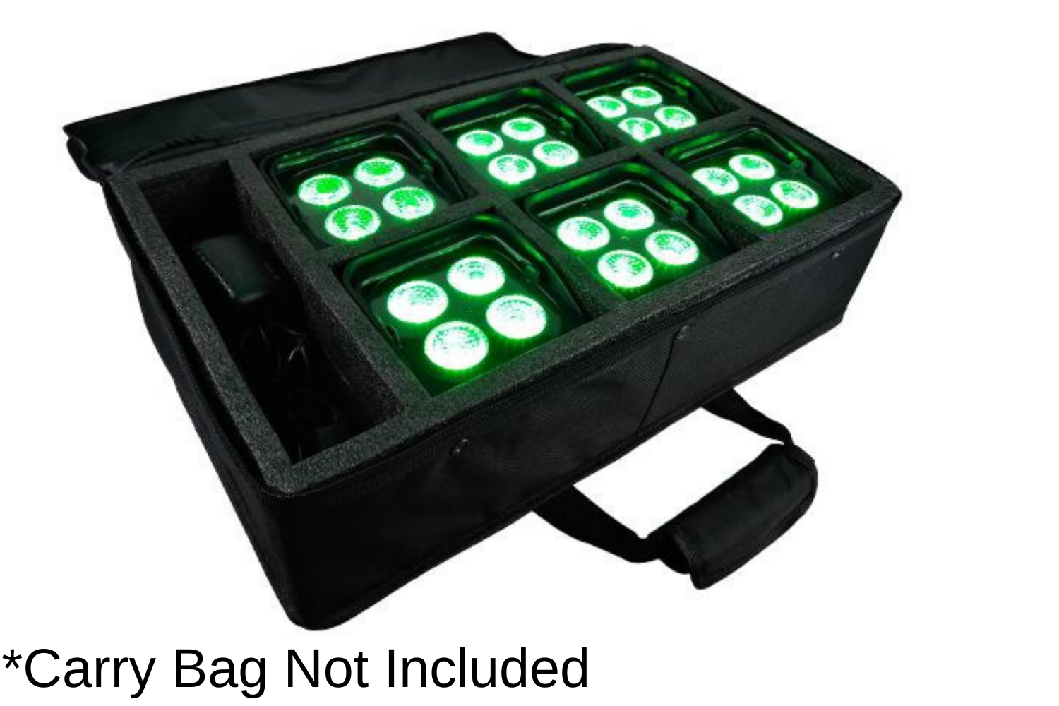 Event Lighting battery Parcan bag PAR4X12BBAG0