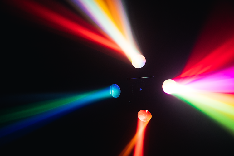Event Lighting Lite Darkstar2 Effect Light with Beam, Strobe and Laser