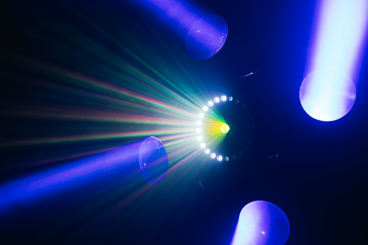Event Lighting Lite Darkstar2 Effect Light with Beam, Strobe and Laser