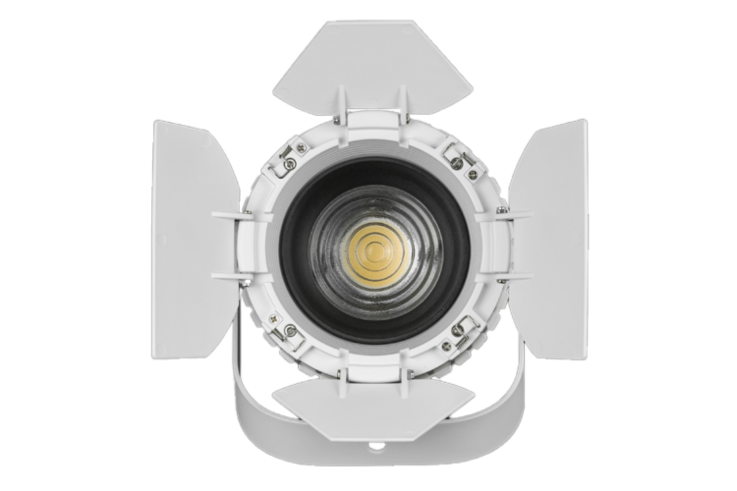 F2X48W - Variable Colour Temperature Fresnel (White Chassis) front view