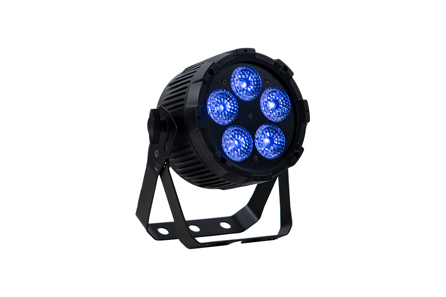 Event Lighting PAR5X12 parcan front, blue