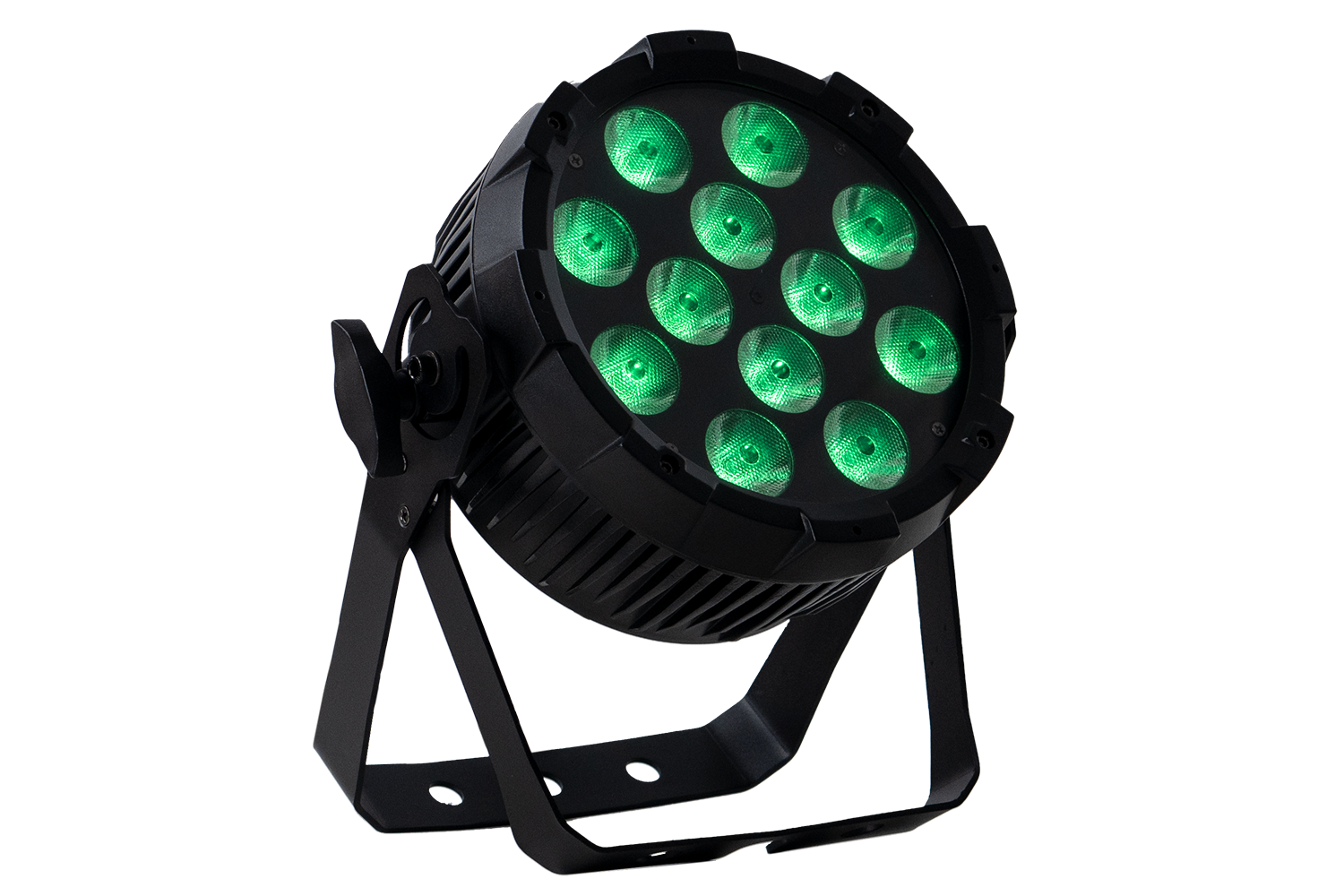 Event Lighting PARRGBW12X8 parcan front, green