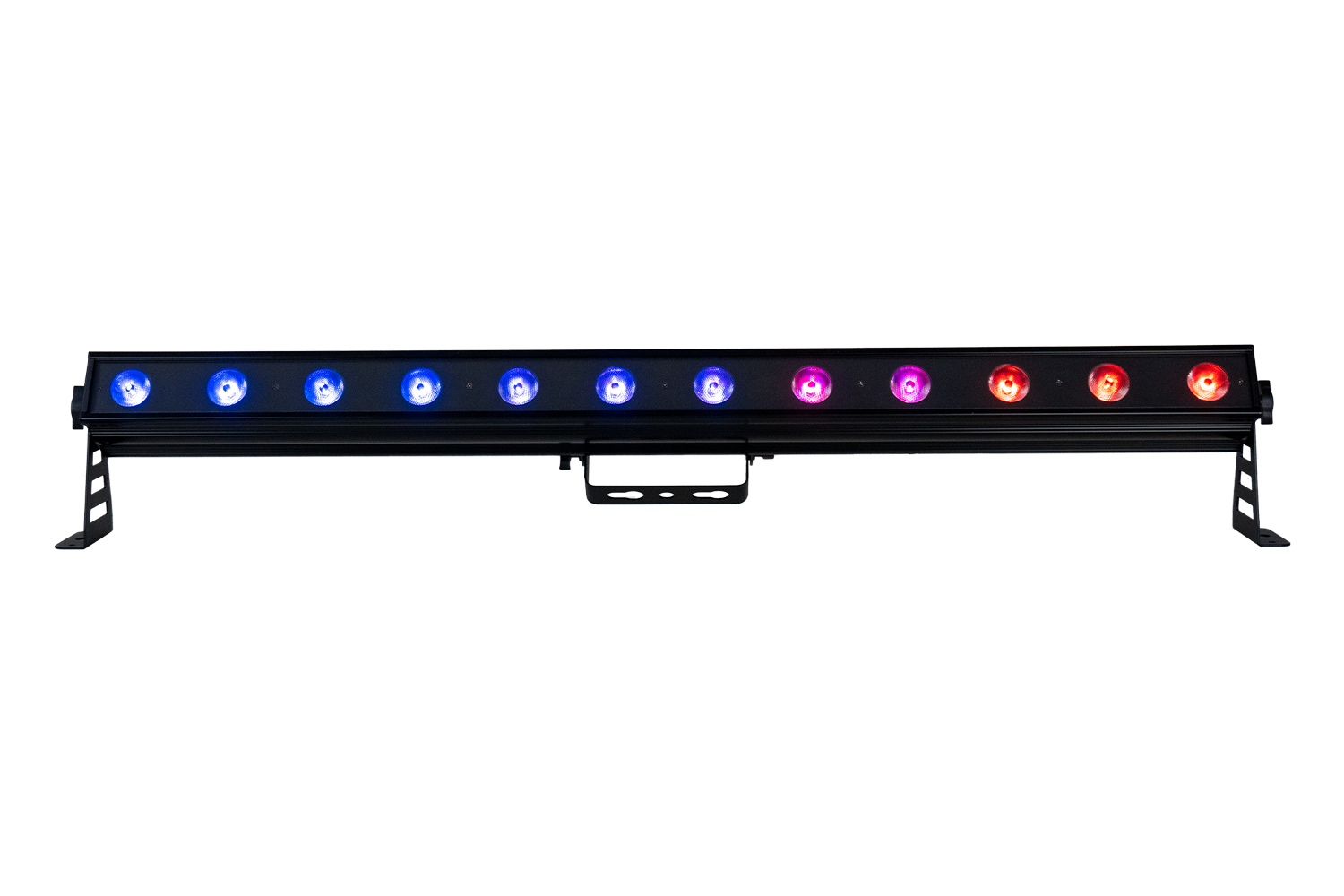 Event Lighting PIXBAR12X8 pixel control bar front, on