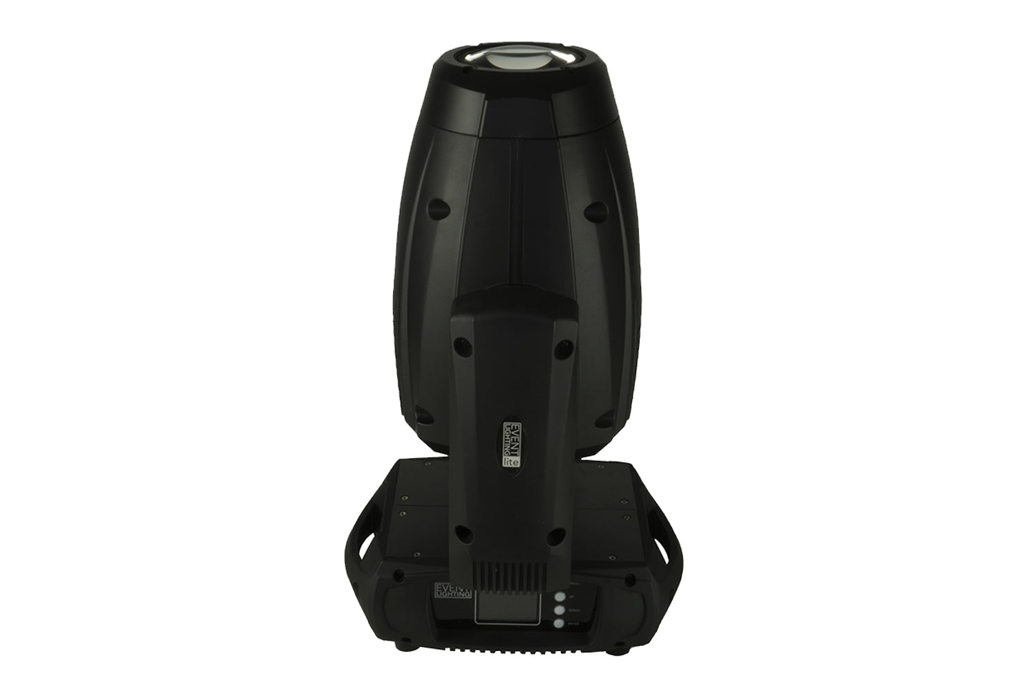 Event Lighting Lite LM250 Moving Head, side, angled from top