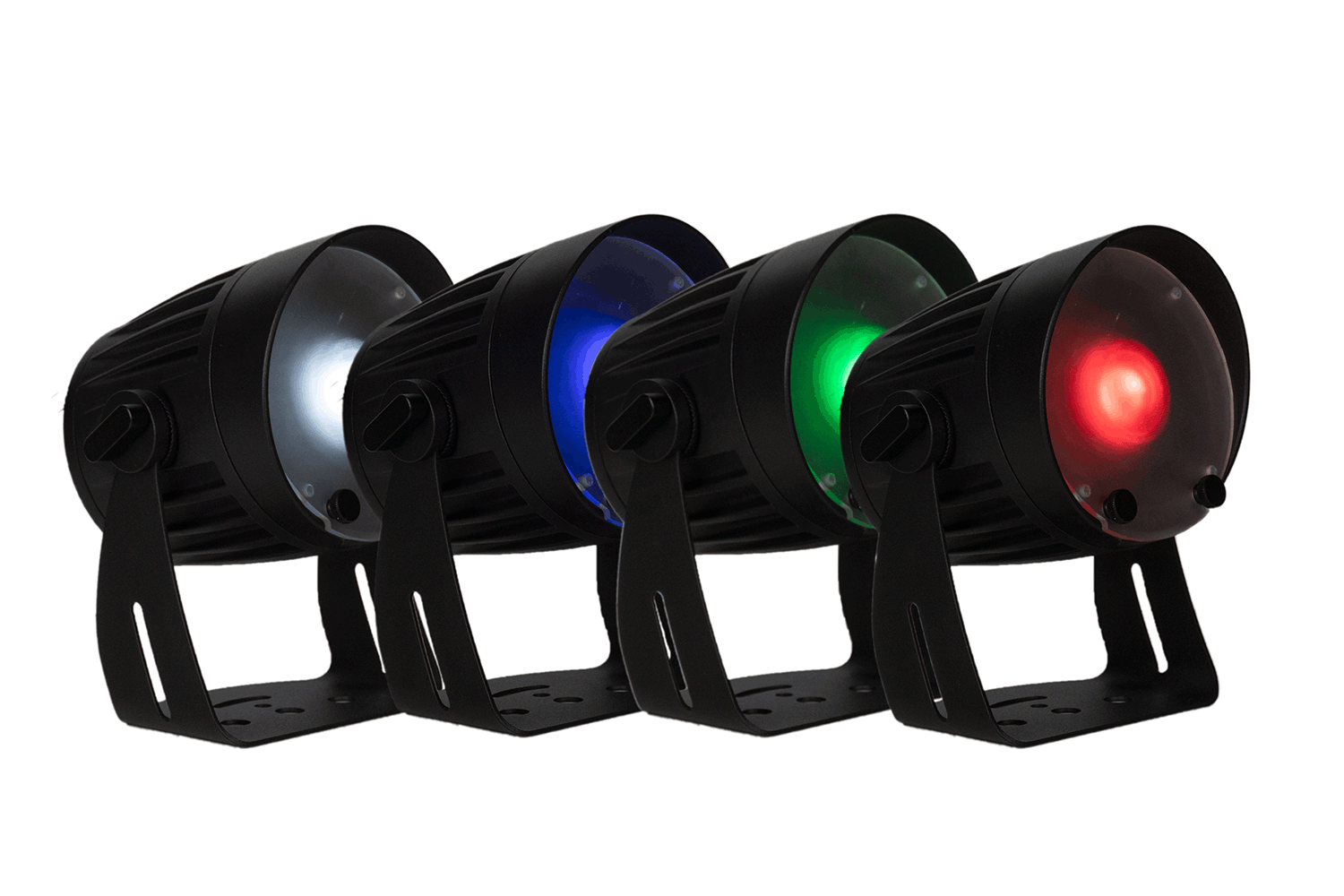 Event Lighting PAR1X15O - Outdoor 1x 15W RGBW Pro PAR with Wireless DMX RBGW with frost filter