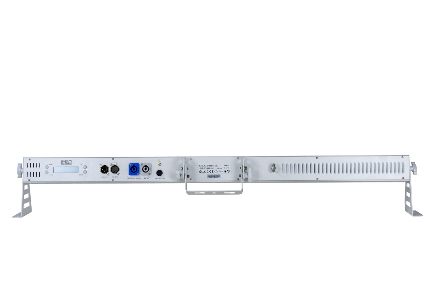 PIXBAR12X12W - 12x 12 W RGBWAU Pixel Control Bar (White)