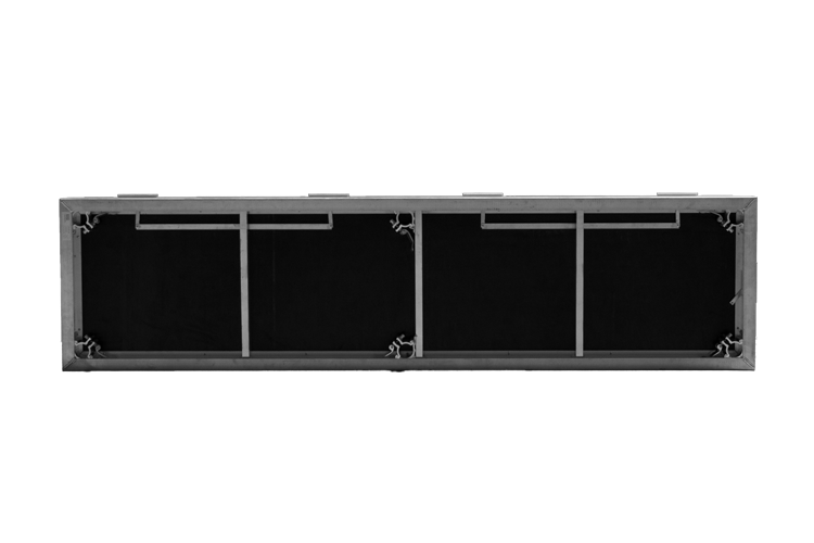 ST2406 - 2.4m x 0.61m Stage Top with rail lock system & recessed stage skirt velcro