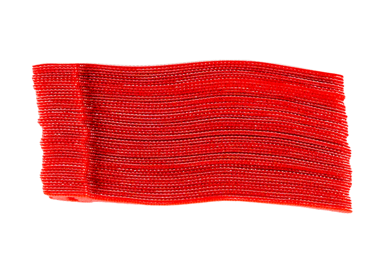 VT50L150R - Velcro Tie 50-Pack (Red)