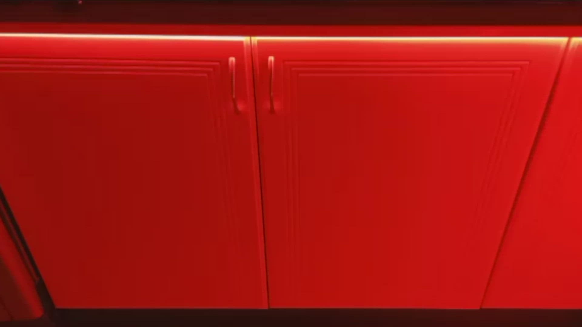 Event lighting FLEXICOBRGB - COB LED Tape (RGB) lifestyle - under countertop