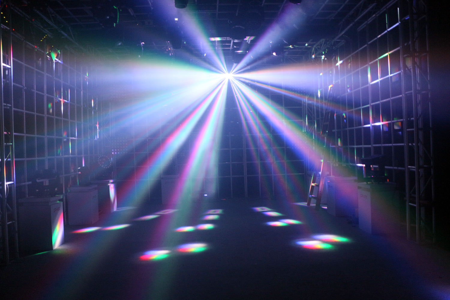 nightclub lights effect